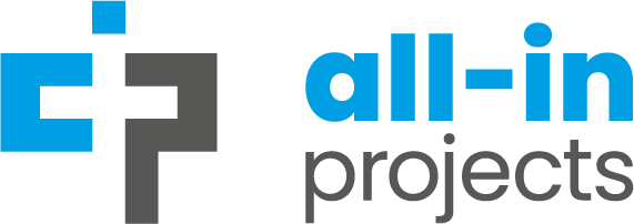 all-in projects Wort-Bildmarke